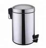 BX Group modern stainless steel trash bin with foot step for bathroom decoration