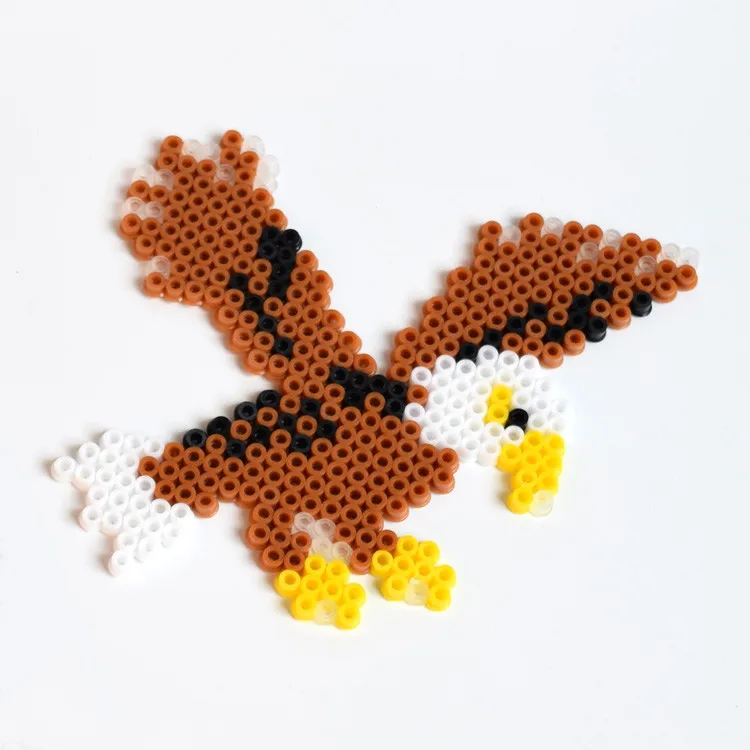 Ecofriendly Nontoxic Puzzle Toys Pe Mini Hama Beads Eagle Diy 5mm