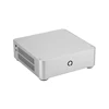 Thin compact aluminum computer mini itx case