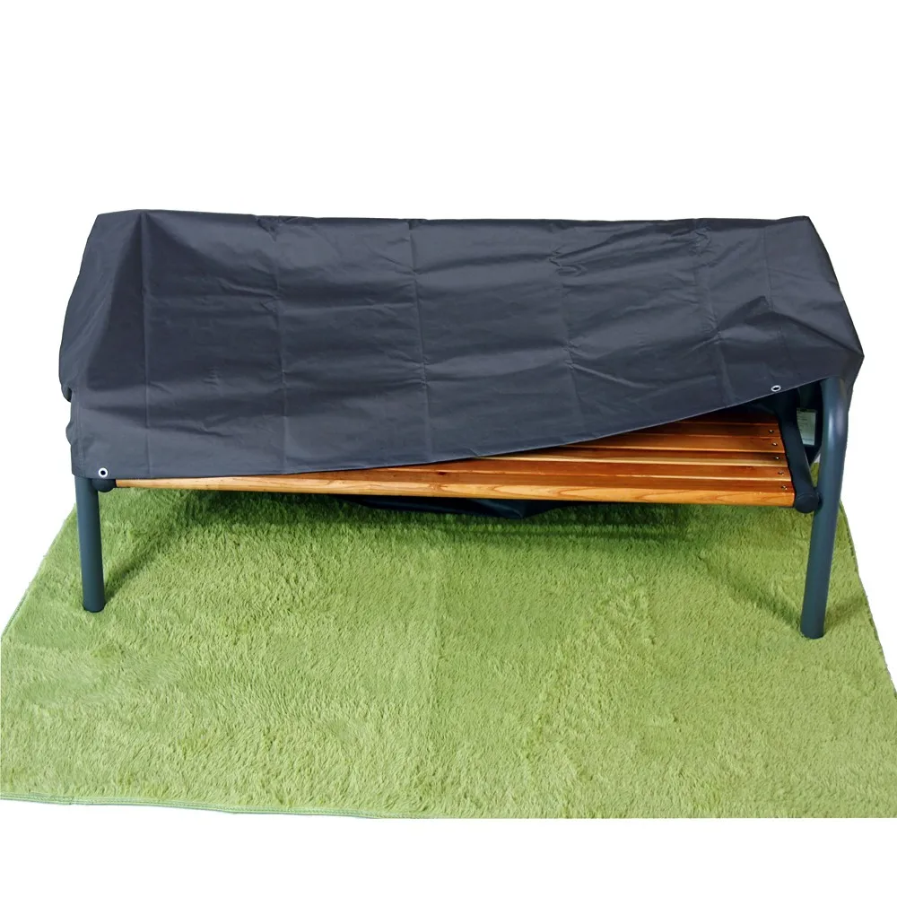 Polyester Waterproof Easy Carry Garden Patio Bench Cover/outdoor