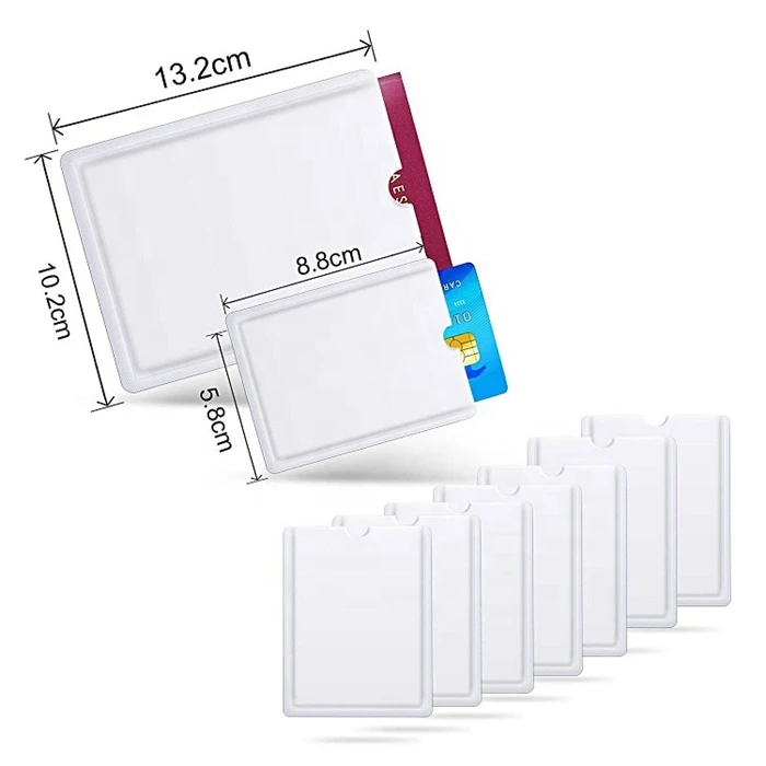 2021 Rfid Secure Blocking Contactless Sleeves Ultimate Premium Identity