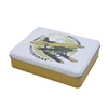 Factory Price Custom Designed Cookie Cake Packaging Gift Use Rectangular Tin Box