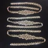 bling bling long piece 84 cm crystal bridal fashion sash belt BP-816