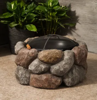 Stone Fire Bowl Outdoor Fire Pit