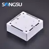 Factory wholesale Fire-proof junction plastic box enclosure electronic,pvc electrical switch box