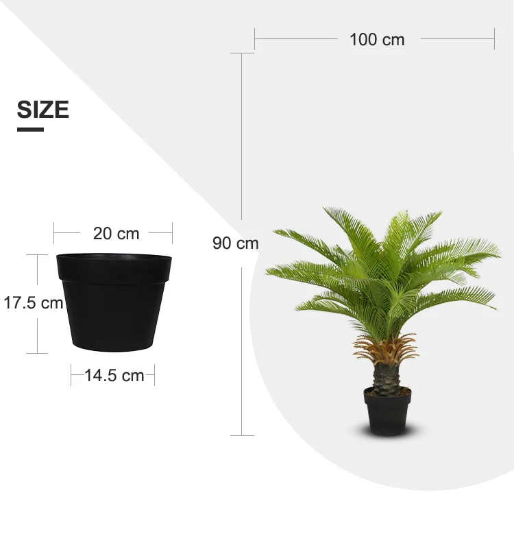 0.9m Fake Sago Palm Tree Sago Cycas