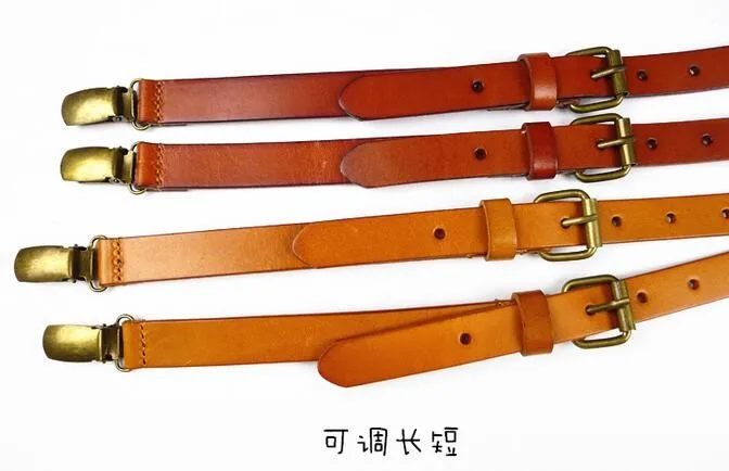 Bande A La Main Vintage Reglable Longueur Robe En Cuir De Vache Bretelles Buy Fashion Dress Suspenders Vintage Leather Suspenders Leather Dress Suspenders Product On Alibaba Com