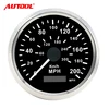 Car Truck Motor Stainless steel waterproof Digital Gauges Auto Digital GPS Speedometer 200 km/h