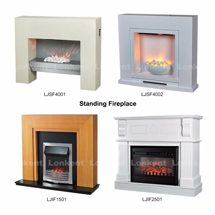 26" 950w Free Standing Type Franklin Stove Wood Heater With Remote