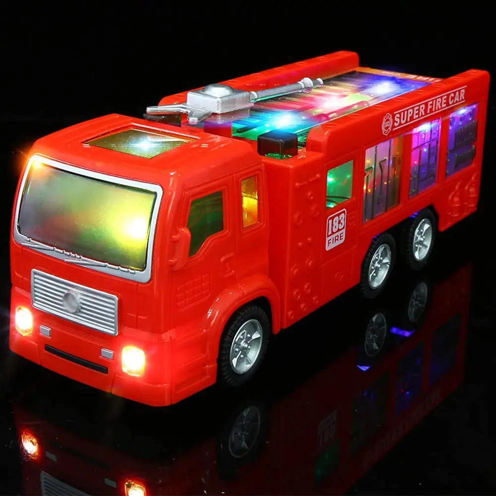 wolvol electric fire truck toy