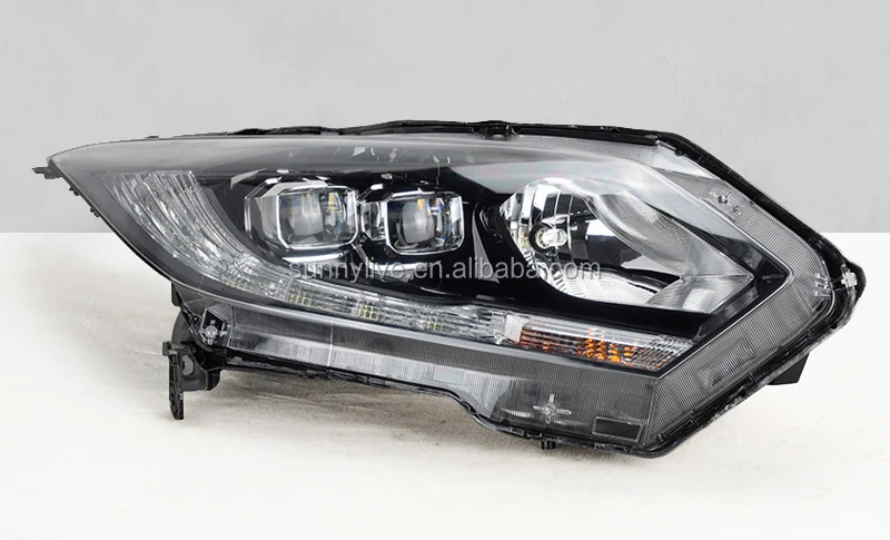 LED headlight For HONDA HRV HR-V for Vezel Head Lamp 2015-2017  year Black Housing LF