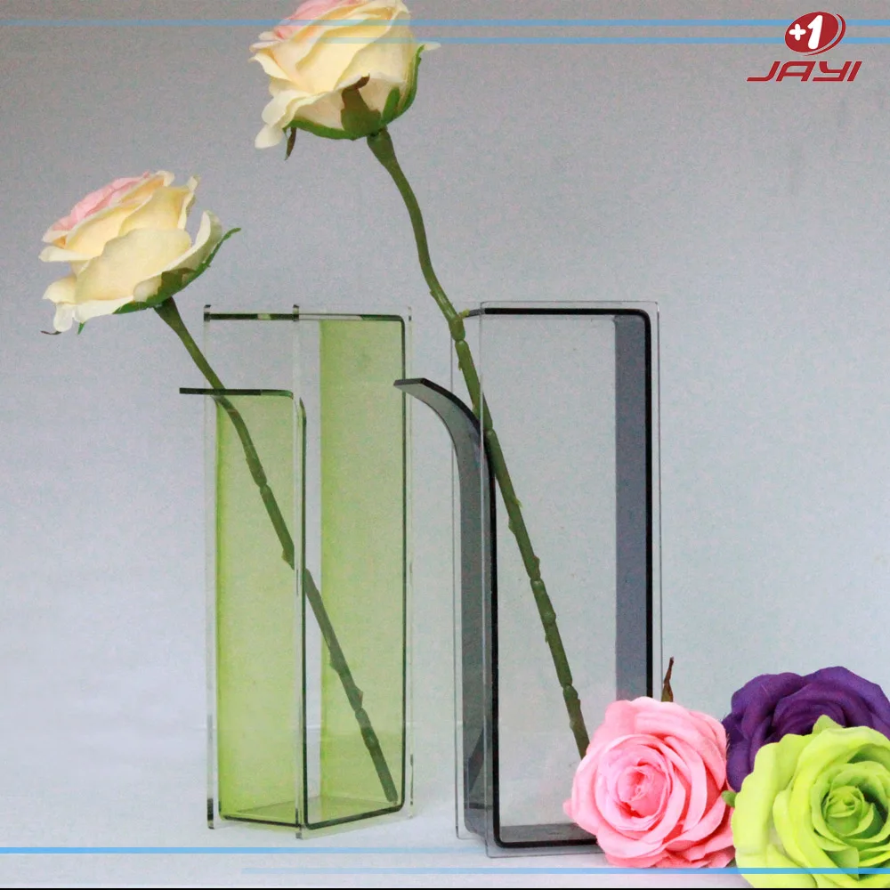 Factory Acrylic Black Centerpiece Vases,Plastic Tall Centerpiece Vases