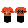 Top quality 100% polyester dri fit softball jersey