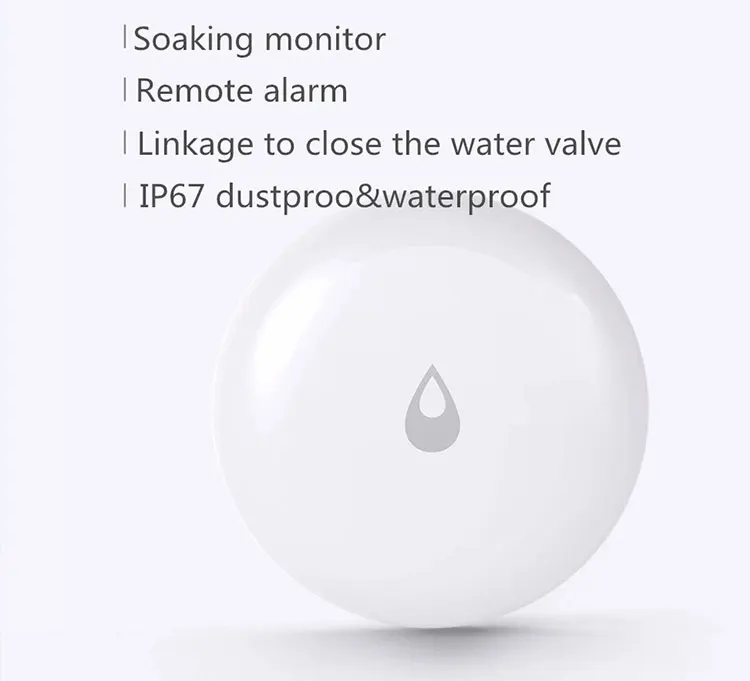 Wholesale Aqara Wifi Zigbee Wireless Water Level Flow Sensor Electronic work with Mijia MI App - ANKUX.COM
