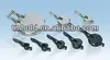 1.5 inch white and black colored steel rain caps for exhaust stack pipes