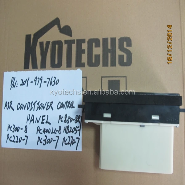 HOT SELL AIR CONDITIONER CONTROL PANEL FOR 20Y-979-7630 20Y-979-7631 20Y-979-7632 20Y-979-7633 20Y-979-7634 PC300-8 PC400LC-8 HB205 PC220-7 PC300-7 PC270-7.jpg