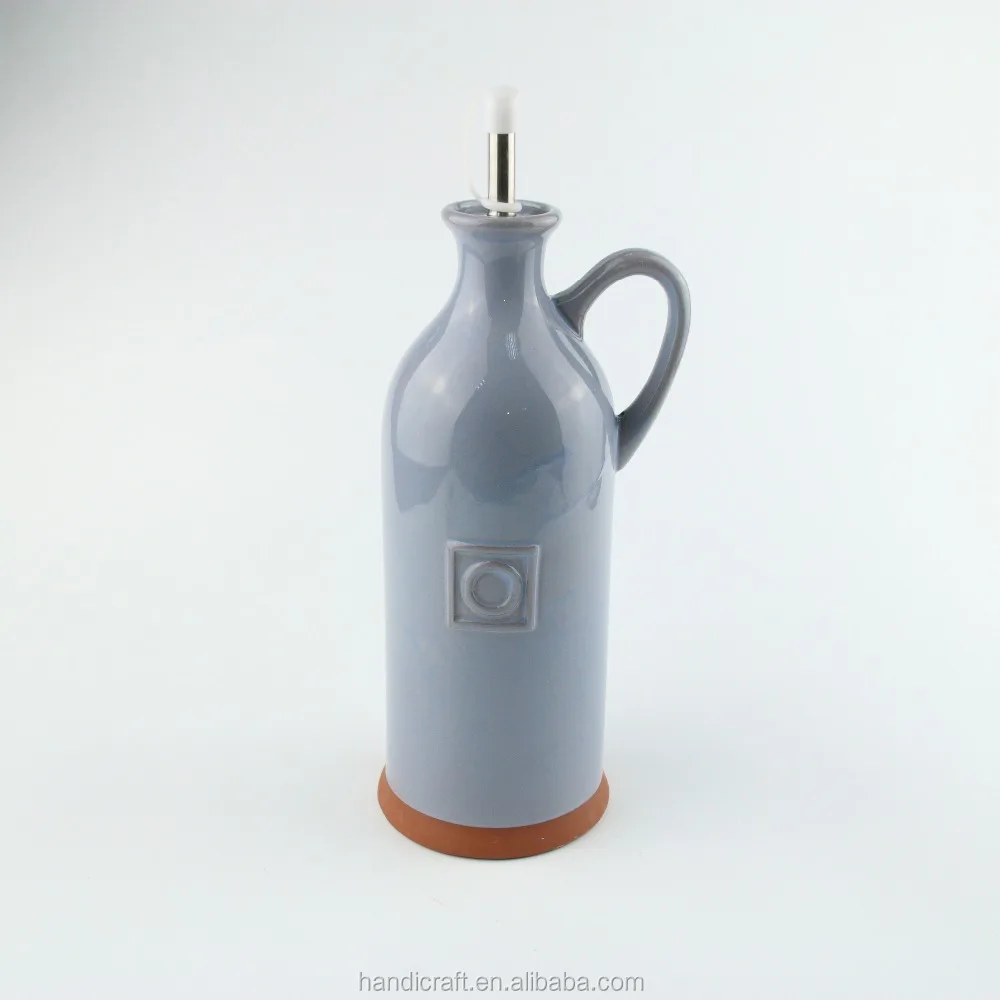 Ceramic Terracotta Olive Oil Bottles For Kitchenware Buy Ceramic