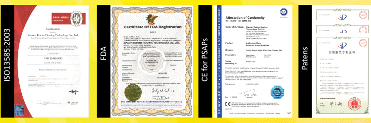 Very mini and comfortable digital open fit bluetooth hearing aids