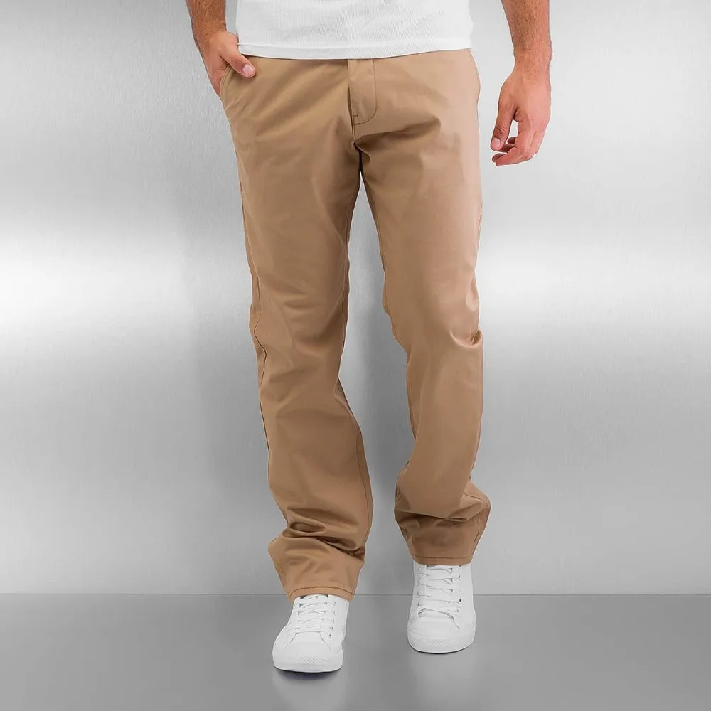 Pantalones chinos rectos hombre Clearance