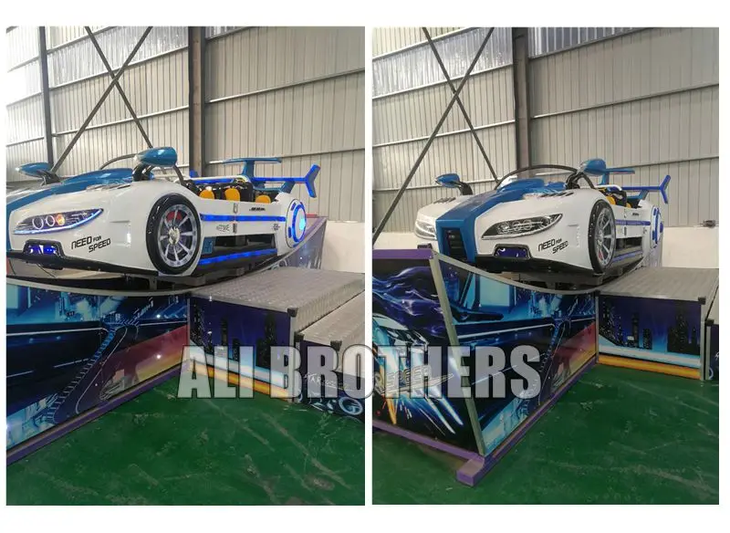 Outdoor Game Amusement Park Ride Portable Mini Flying Car With Trailer ...