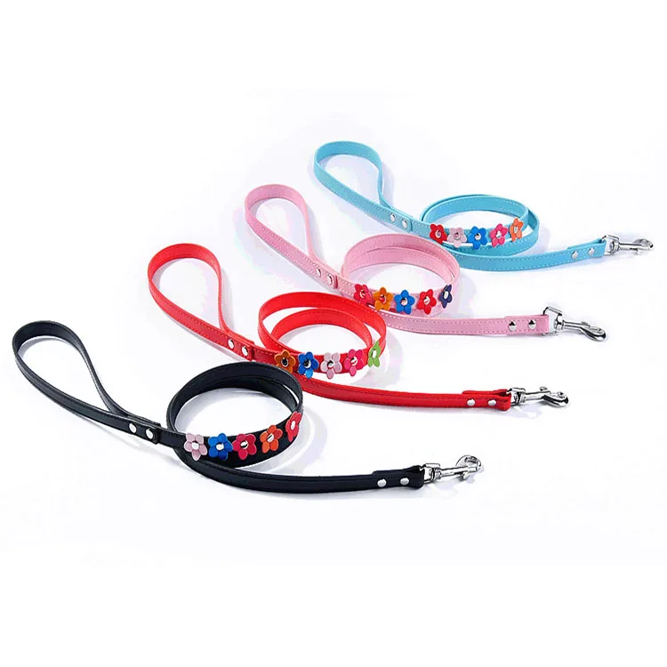 Flowers Cute Dog Leashes,Dog Leash Rope 