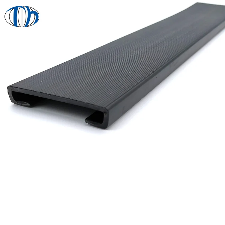 pvc plastic rubber edging for sheet metal seal strip rubber edge protection strip