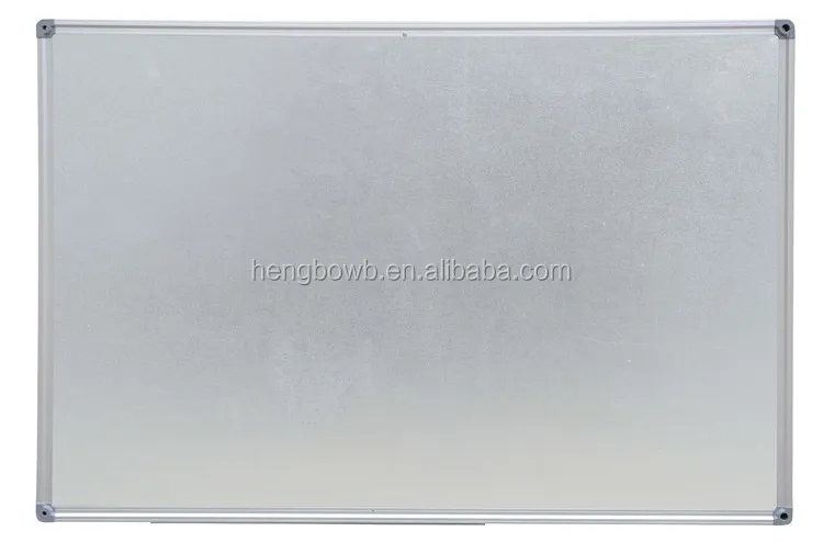 Customized office school aluminium frame magnetic white board with marker pens