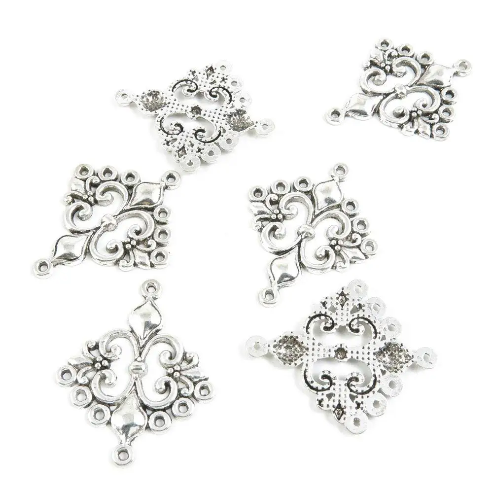 GiftJewelryShop Silver Plated Yellow Calla Lily Photo Flower Head Dangle Heart Bead Charm Bracelets