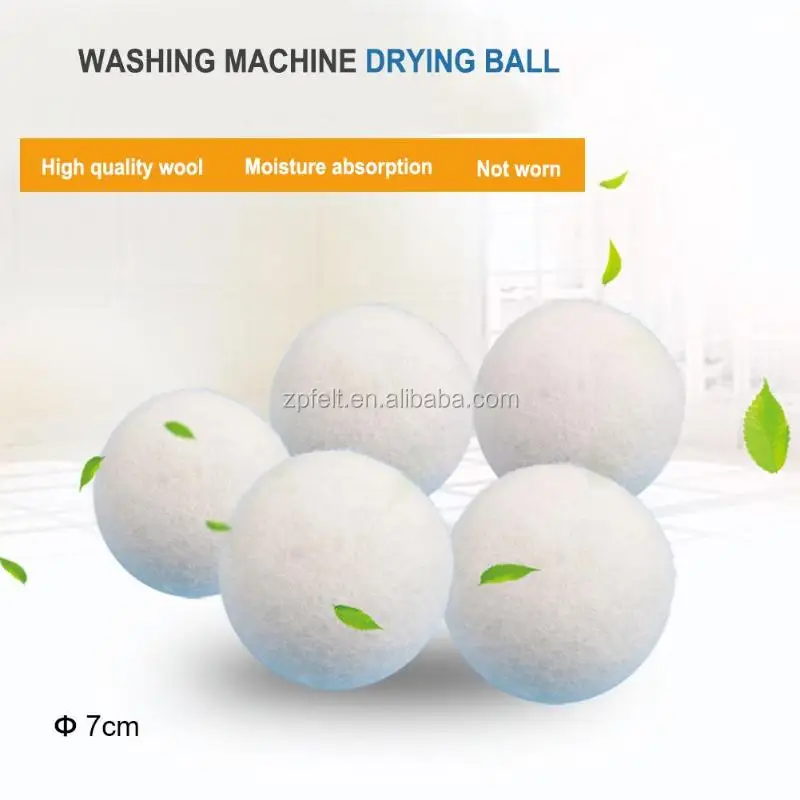 Trending 2024 Best Seller 6pc Pure Organic 100 New Zealand Wool Dryer