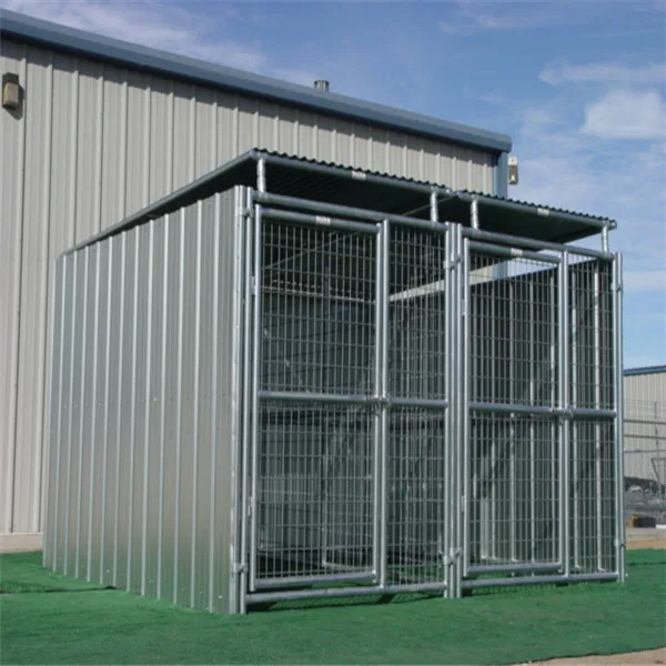 Factory Made Galvanized Steel Tube Dog Kennel Fence Panel - Buy Dog ...