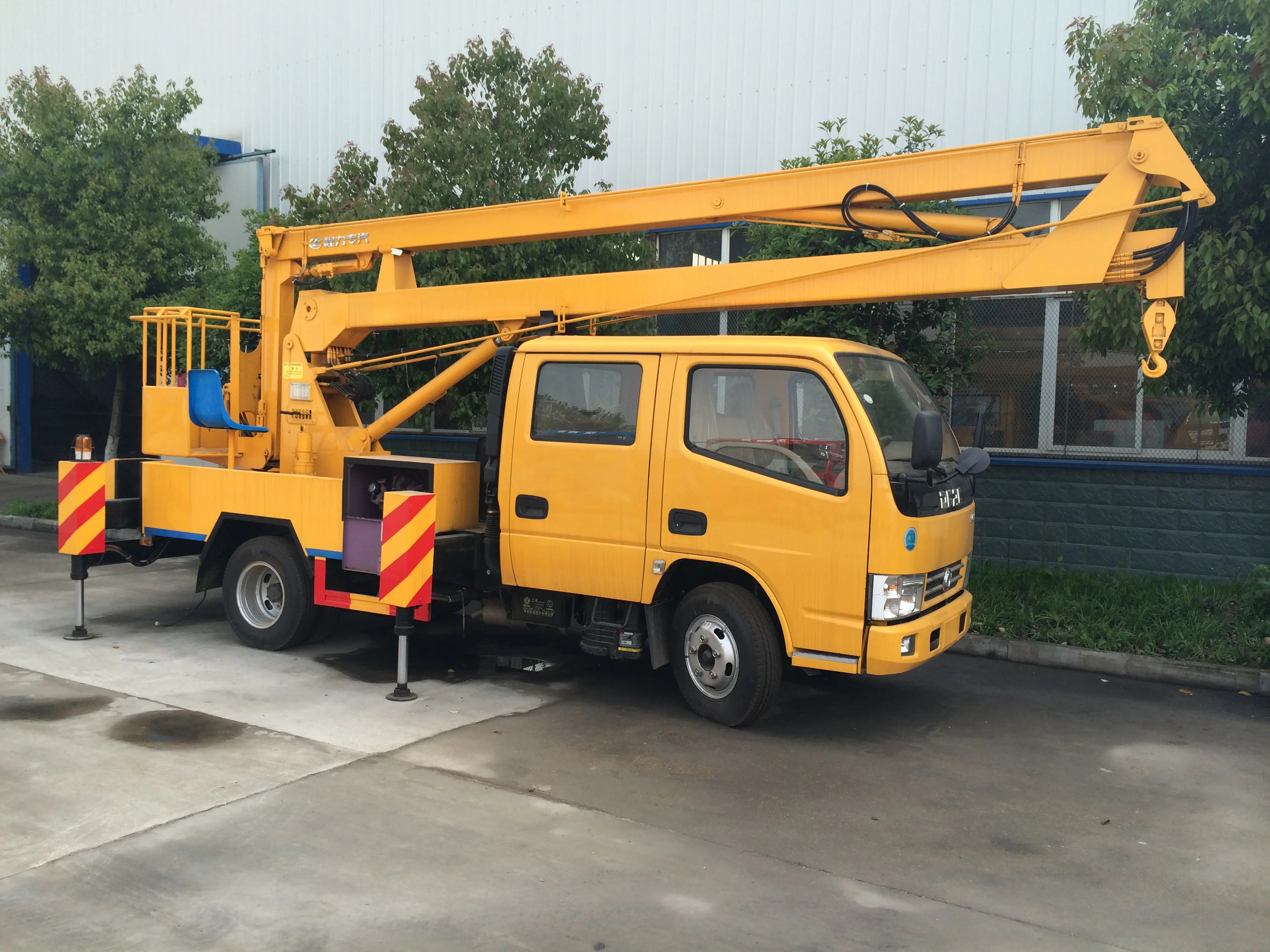 Jmc 16m High Altitude Aerial Working Truck With Bucket For Sale - Buy ...