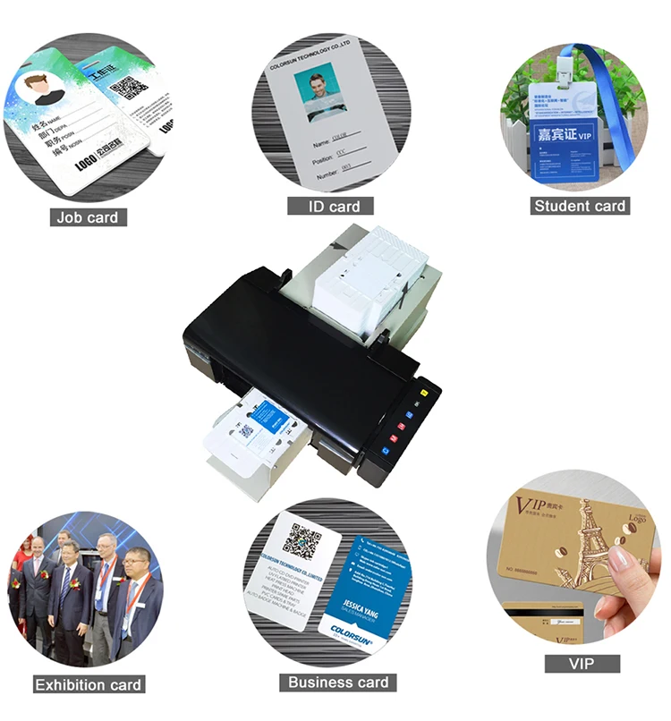 Pvc Id Card Tray For Epson R800/r1800 Inkjet Printer - Buy Pvc Id Card ...