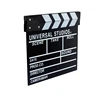 30X28cm clap board Black /white Dry Erase Director movie Film Clapper board