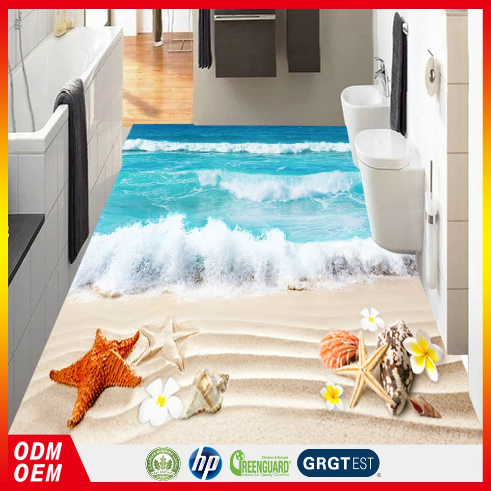 3d Conchiglie E Stelle Marine Beach Waves Plumeria Disegno Piano Casa Sticker Buy Product on Alibaba