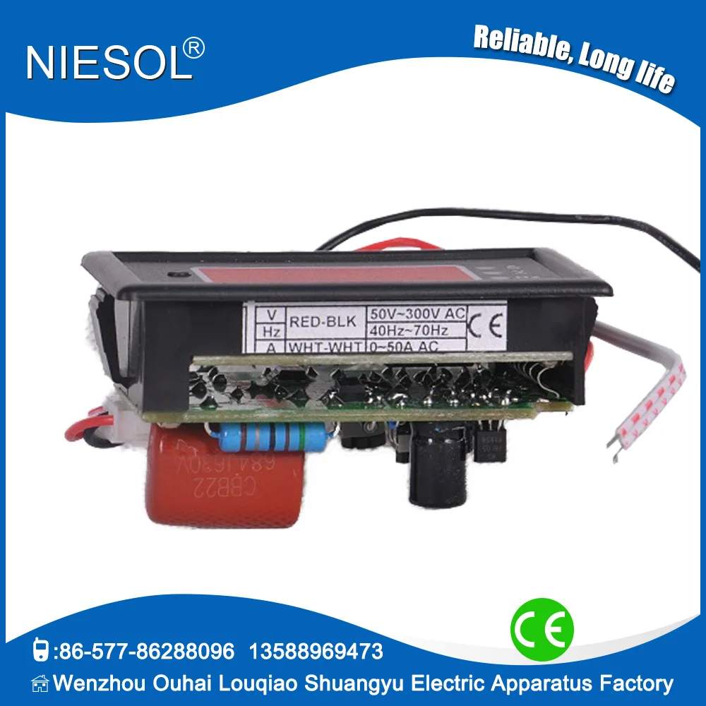 4070hz Digital Volt Amp Frequency Meter,Digital Volt And Amp Meter