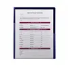 Amazon Professional Suppliers PP Plastic 2 Pockets Document File Folder with Customized Colors and Size