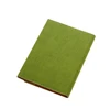 custom made grid note book paper diary Leather square lined notebook