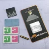 Black Gold Package Anti Oil&Scratch 9H Ultra Clear Nano Technology Liquid Screen Protector Tempered Glass For iPhone 9 7 8 X