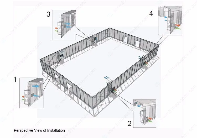 Packaged Central Commercial Ducted Air Conditioning For Sale Buy