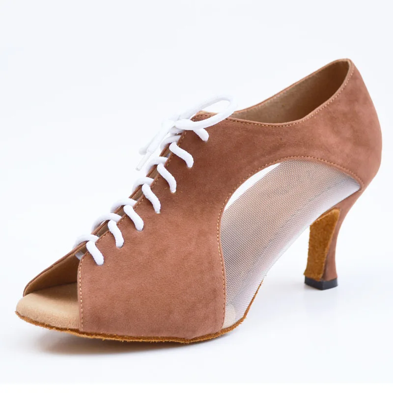 New Latin Dance Shoes Adult Female Shoes Ballroom Dancing Party Can Be Customized With High Heels