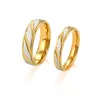 R-123 xuping custom rings stainless steel jewelry gold plated ring women