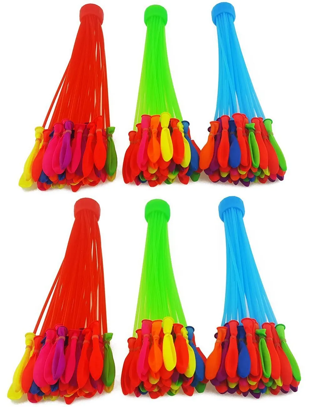 Buy Pack of 222 Water Balloons 6 Bunches Easy Fill Bunch Balloons 3