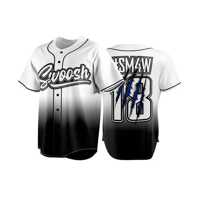 Cheap Sublimation Team Baseball Uniforms Design Fashion Infant Custom Sublimated Baseball Jersey