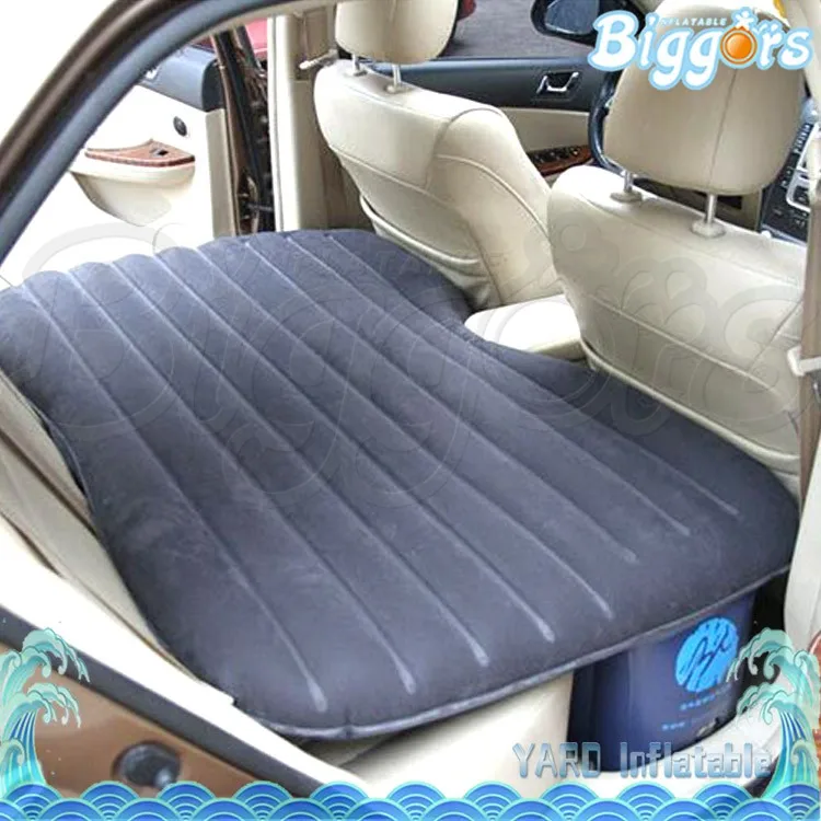 Flocked Pvc Inflatable Car Air Bed Mattress For Travel Buy Inflatable