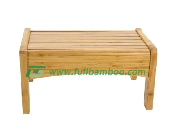 bamboo bath bench, child step stool