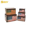 personalized wood tack trunks for home decor