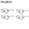 P6028 New fashion custom retro square brand unisex combination optical glasses frame eyewear