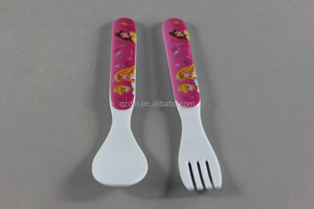 Reusable Melamine Kids Spoons And Forks