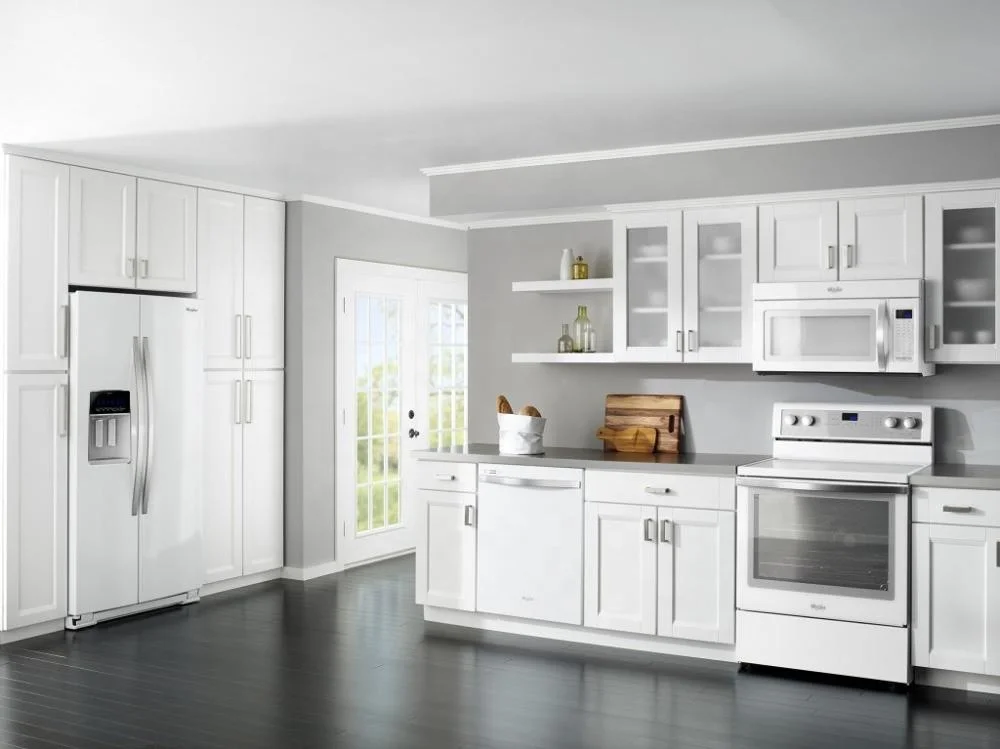 vermont l shaped white lacquer mdf kitchen cabinet full kitchens