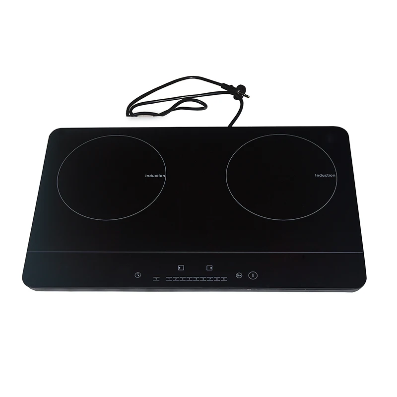 3500w 220v Two Burners Commercial Built In Induction Cooker Kitchen